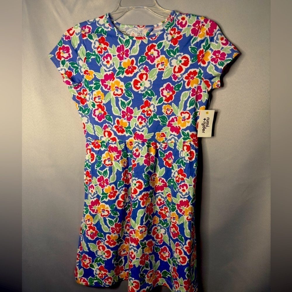 Rumi+Ryder Floral Dress girls size large